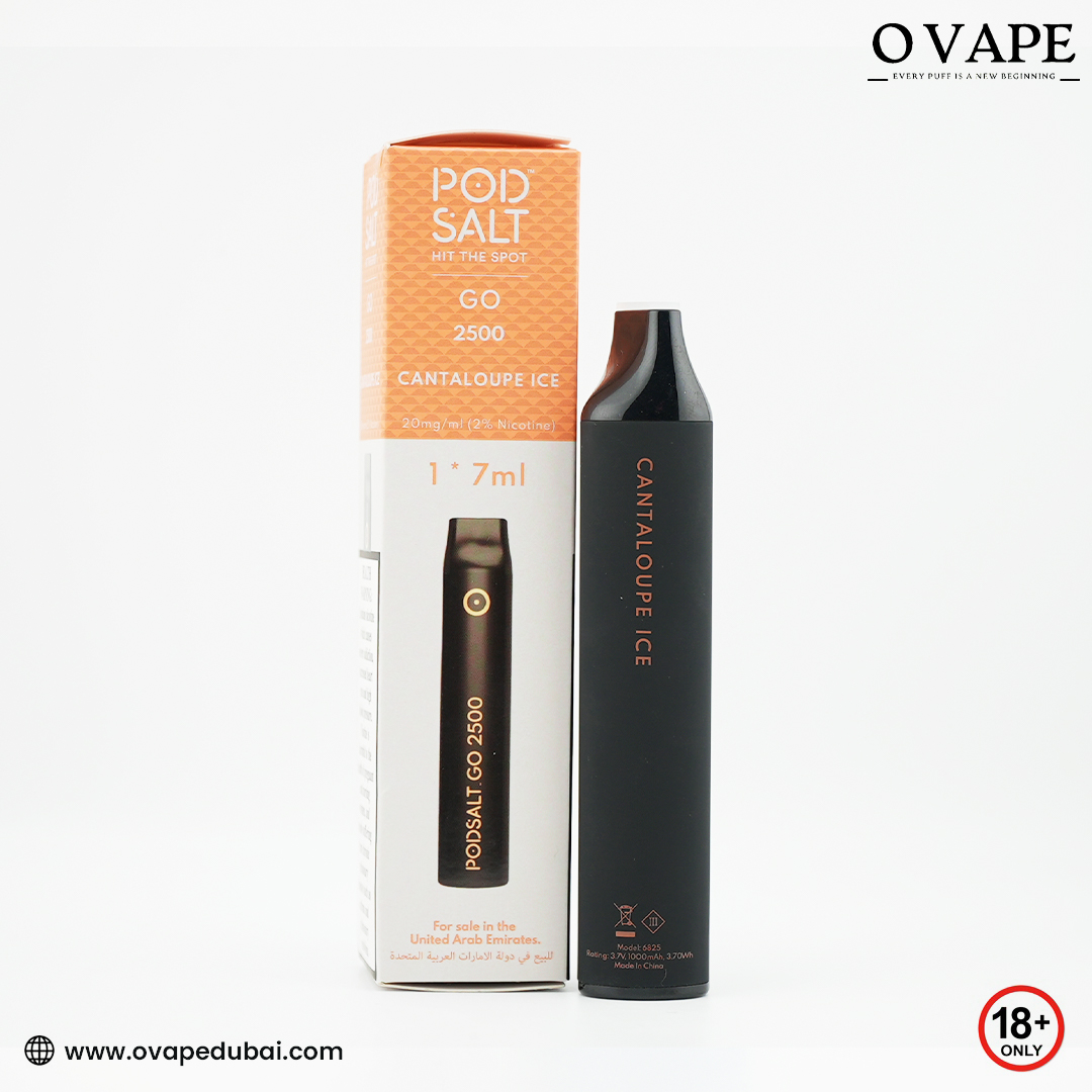 Pod Salt 2500 Puffs – Cantaloupe Ice in Dubai, UAE
