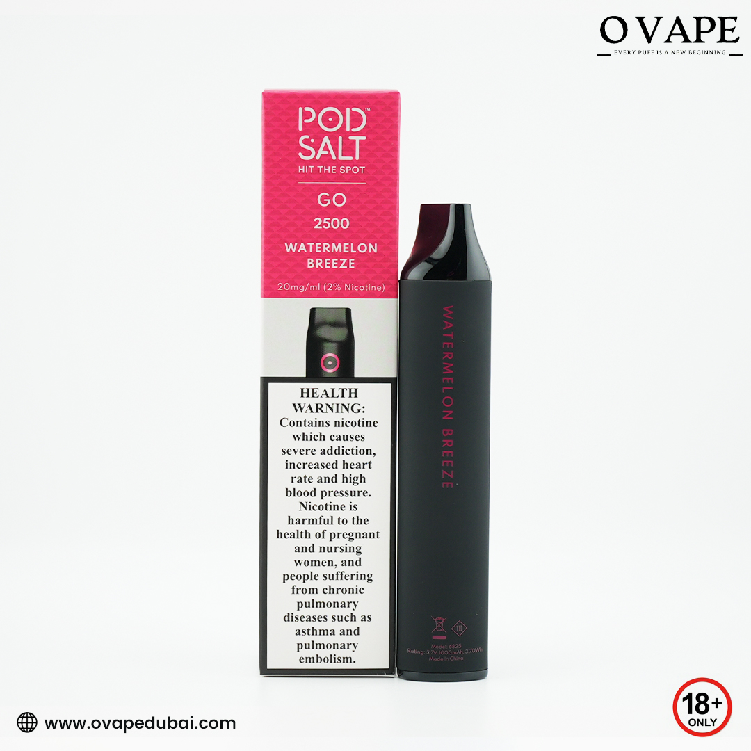 Podsalt Go 2500 Watermelon Breeze in Dbuai, UAE