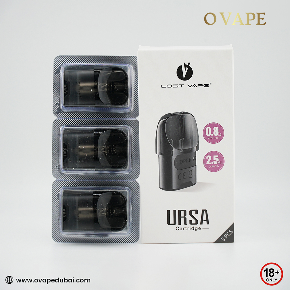 LOST VAPE POD URSA CARTRIDGE 0.8 MESH (3PCS)