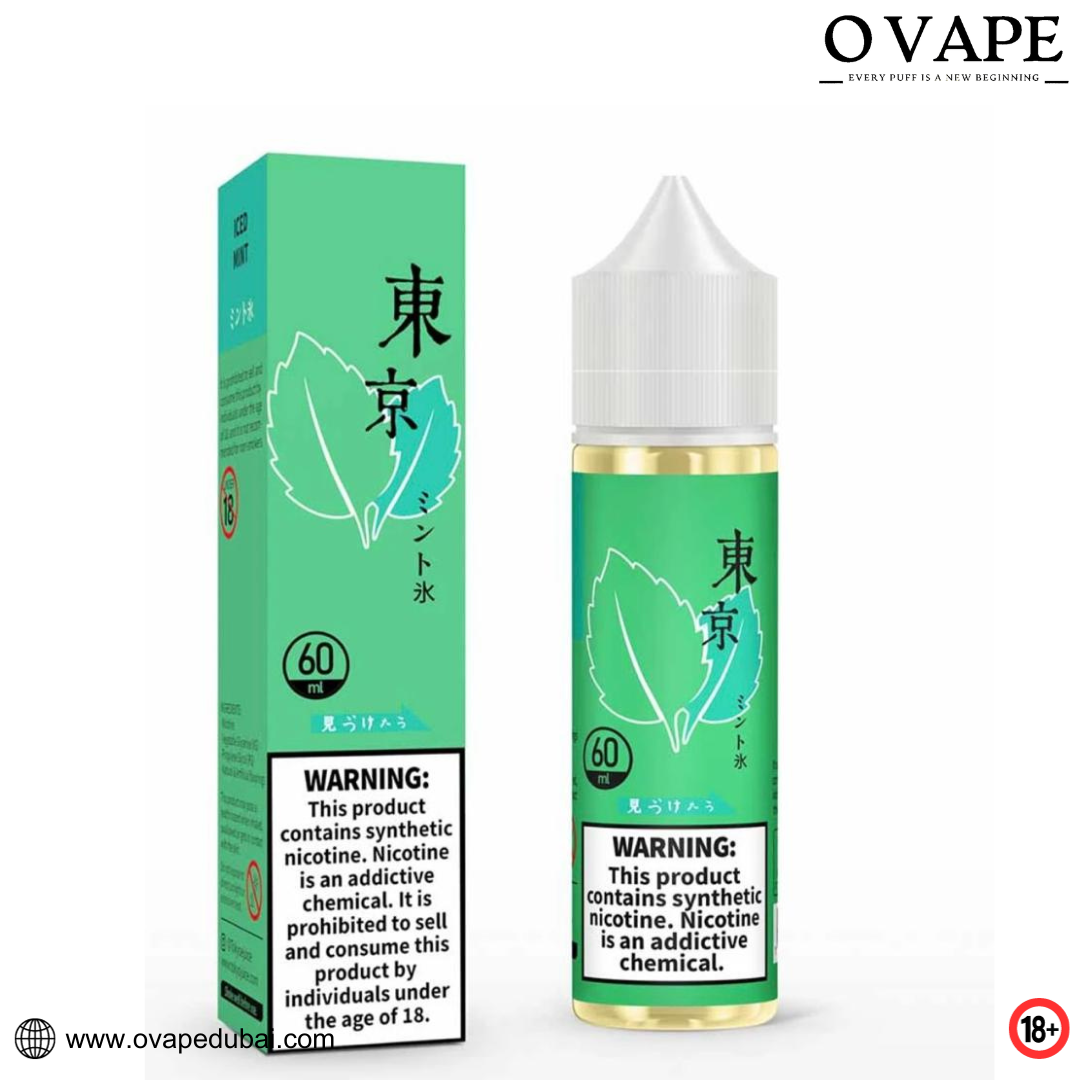 okyo E-Juice Zero Nicotine Iced Mint in Dubai, UAE