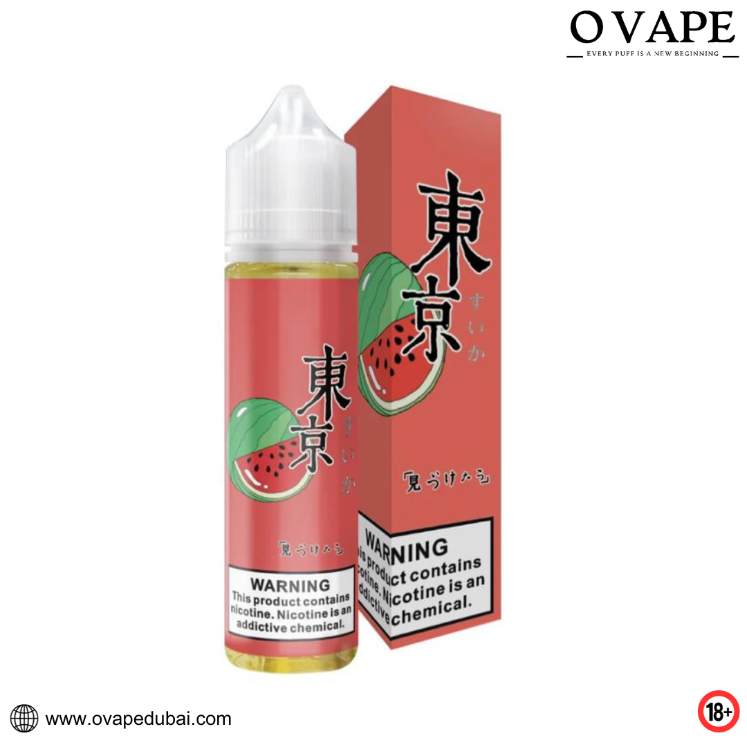 Tokyo E-Juice Zero Nicotine Iced Watermelon in Dubai, UAE