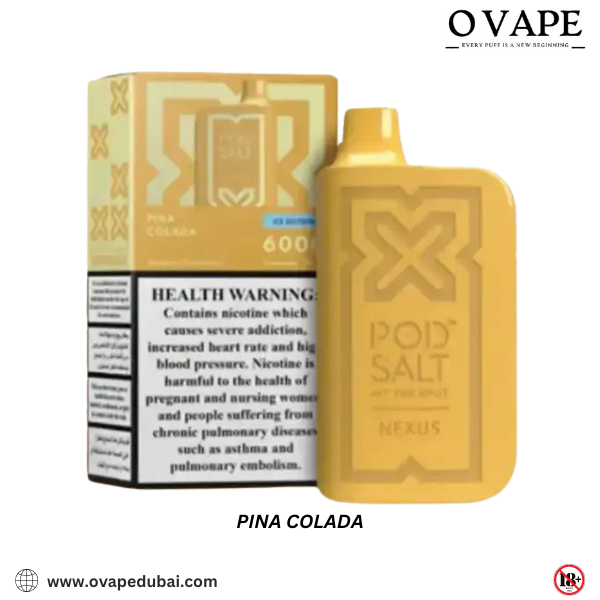 Pina Colada Nexus 6000 Pod Salt in Dubai, UAE