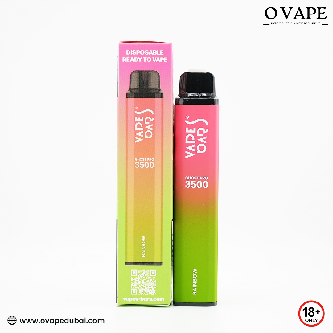 how long does a disposable vape last you VAPE BAR Ghost Pro 3500 Puffs Disposable Vape Price in Dubai main image 1