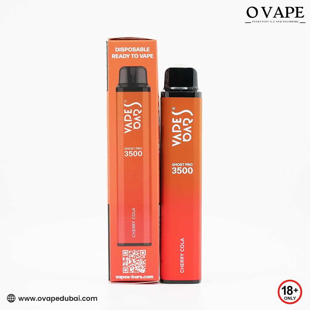Vapes Bars Disposable Ghost Pro 3500 – Cherry Cola in Dubai, UAE