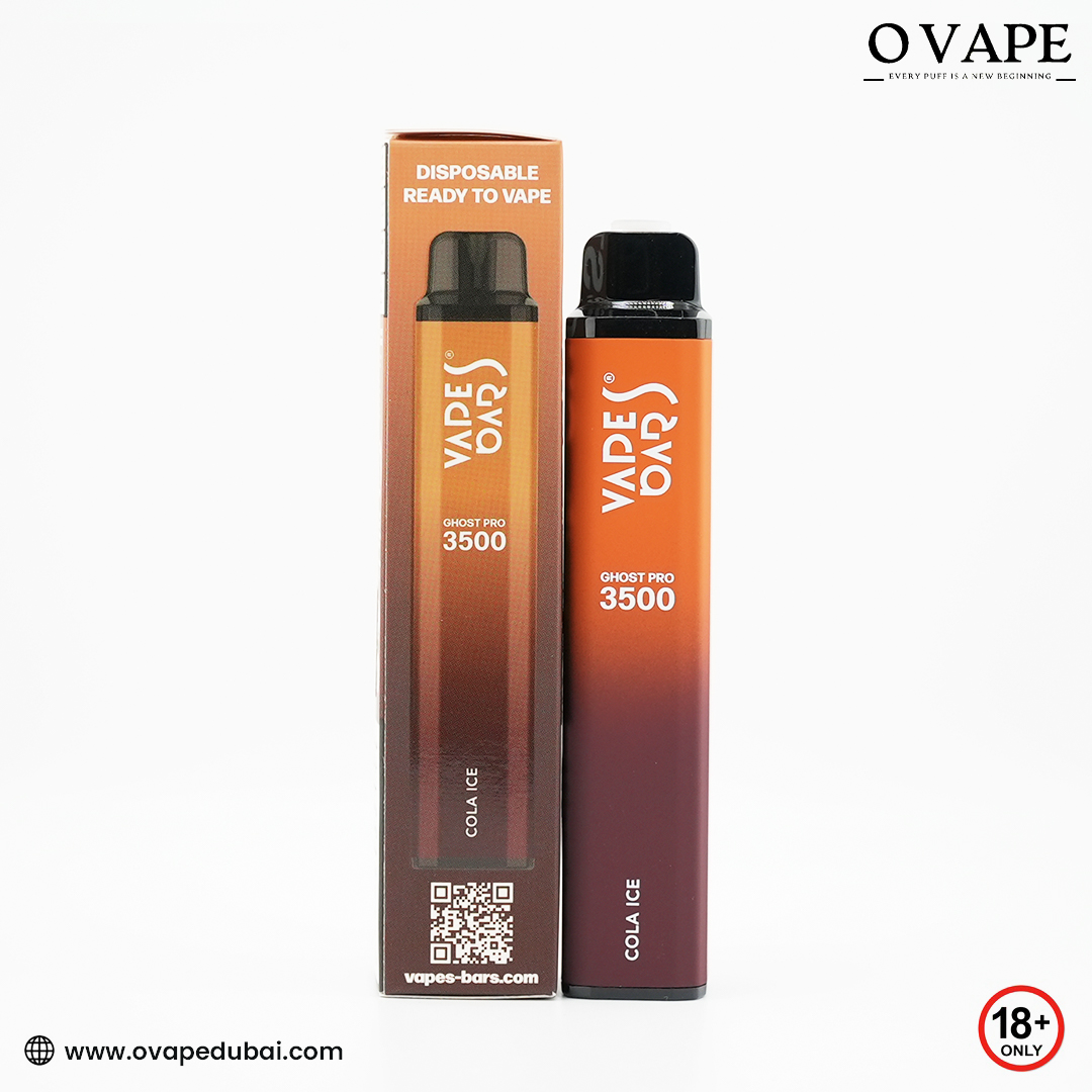 Vapes Bars Disposable Ghost Pro 3500 – Cola Ice in Dubai, UAE