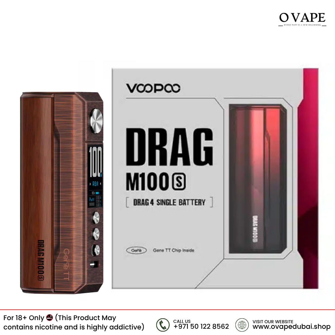 Voopoo drag m100s drag 4 single batter
