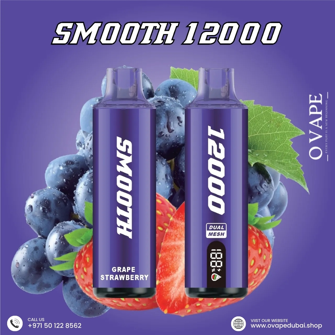 Smooth Grape Strawberry 12000 puffs