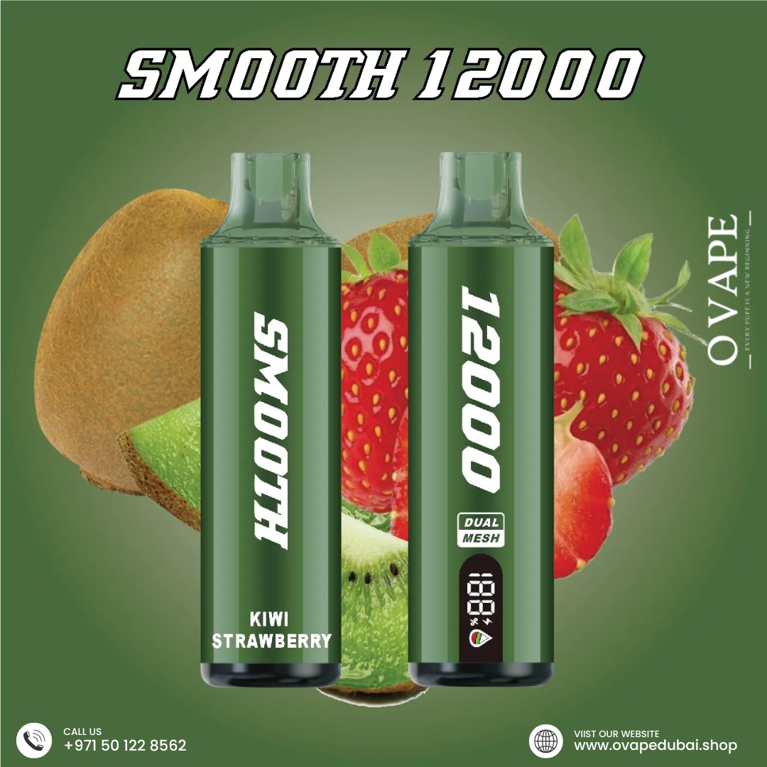 Smooth Kiwi Strawberry 12000 puffs