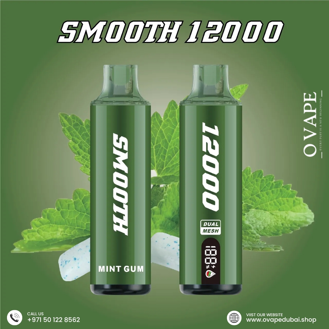 Smooth Mint Gum 12000 puffs