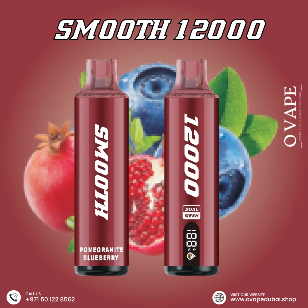 Smooth Pomegranate Blueberry 12000 puffs