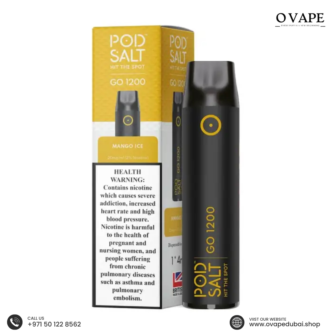 Pod Salt Go Mango Ice 1200 puffs 20mg
