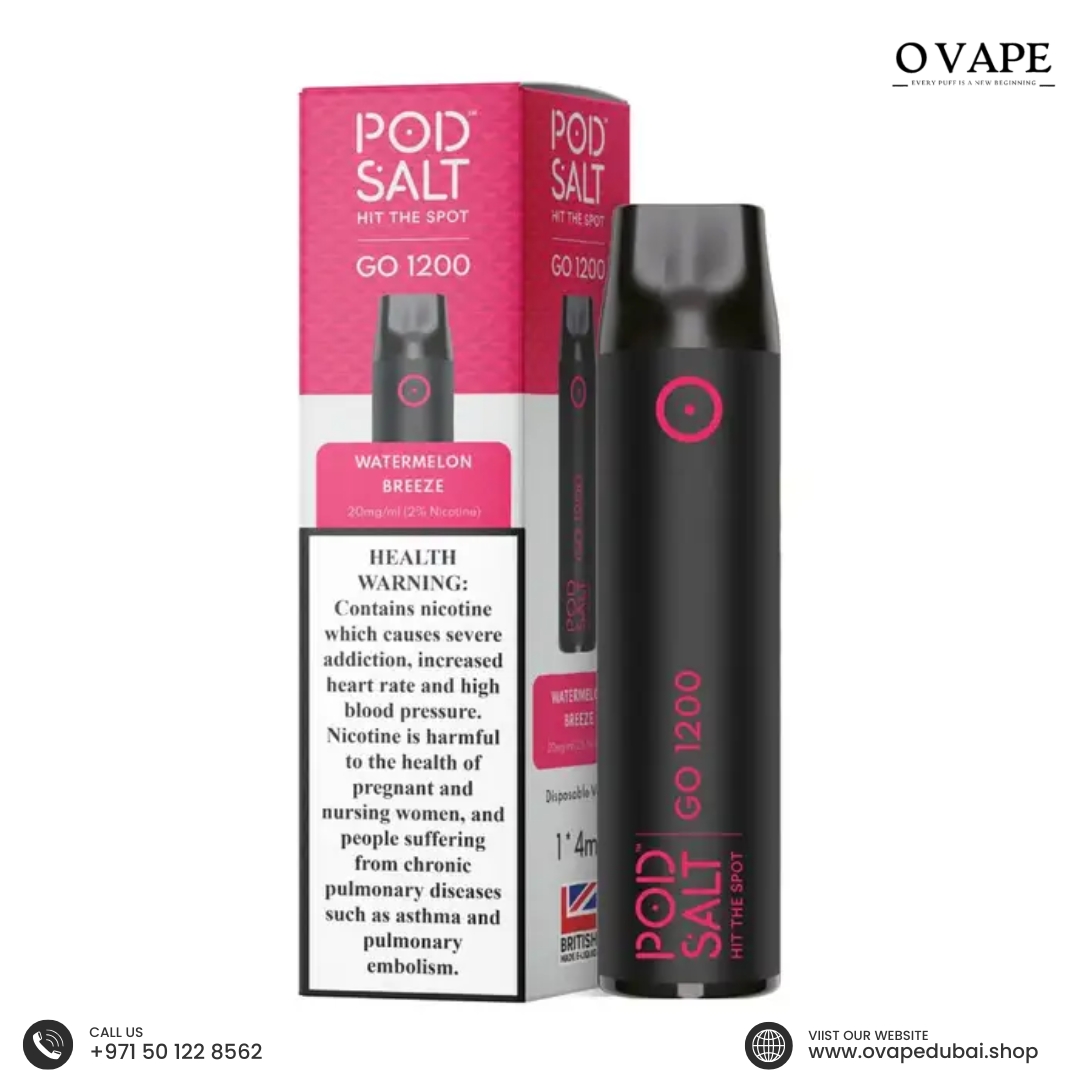 Pod Salt Go Watermelon Breeze 1200 puffs 20mg