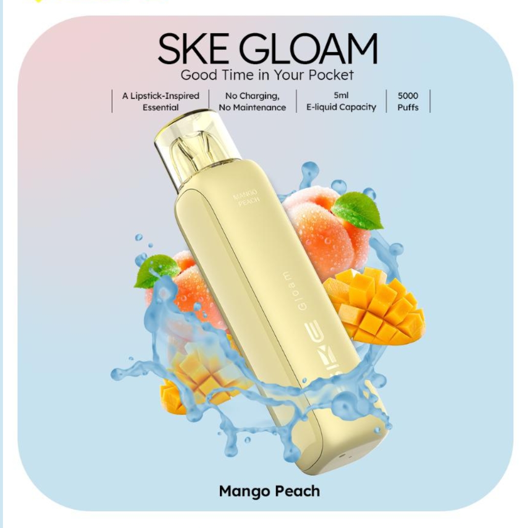 Sike 5000 puffs 20mg Mango Peach