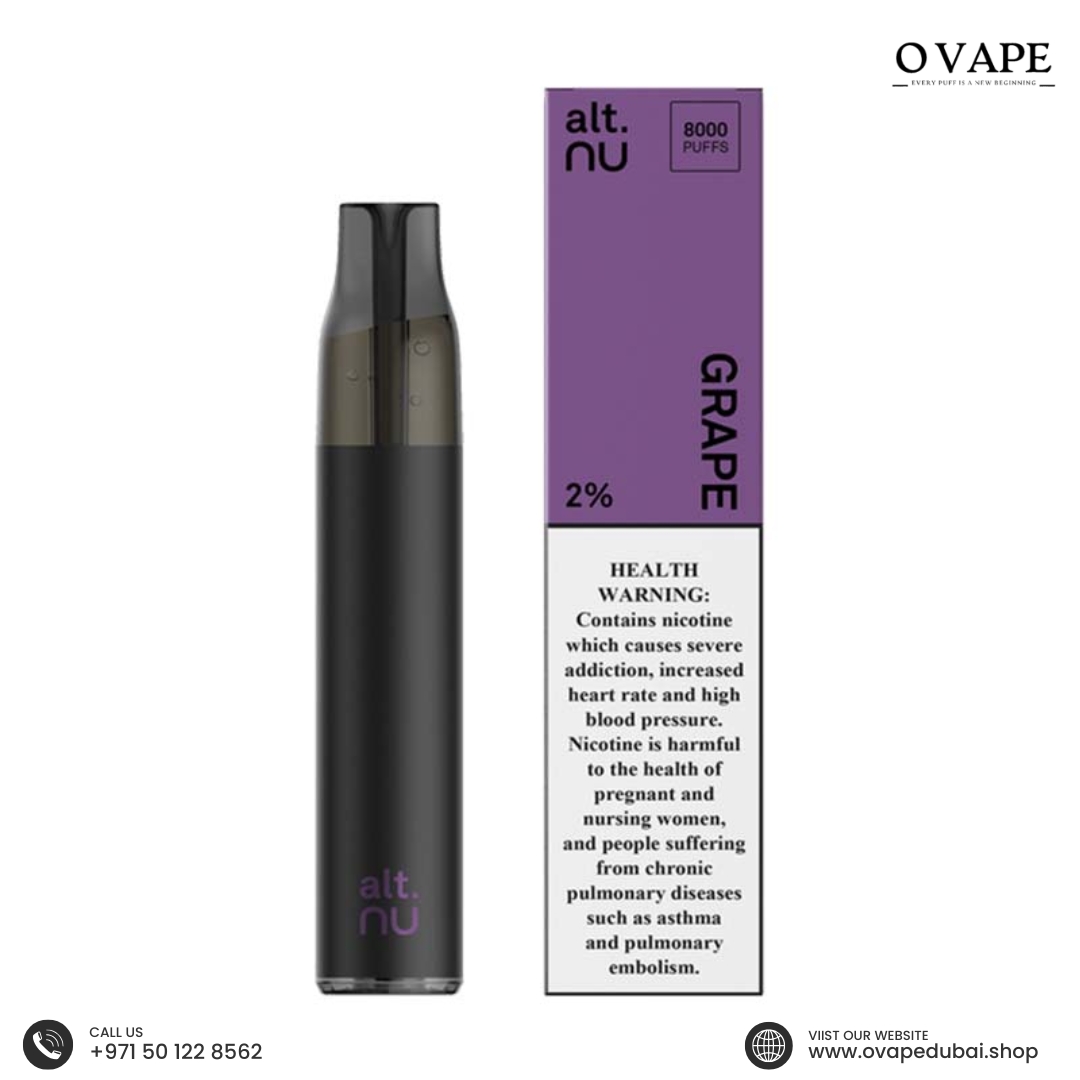 Alt nu Grape 8000 puffs 20mg