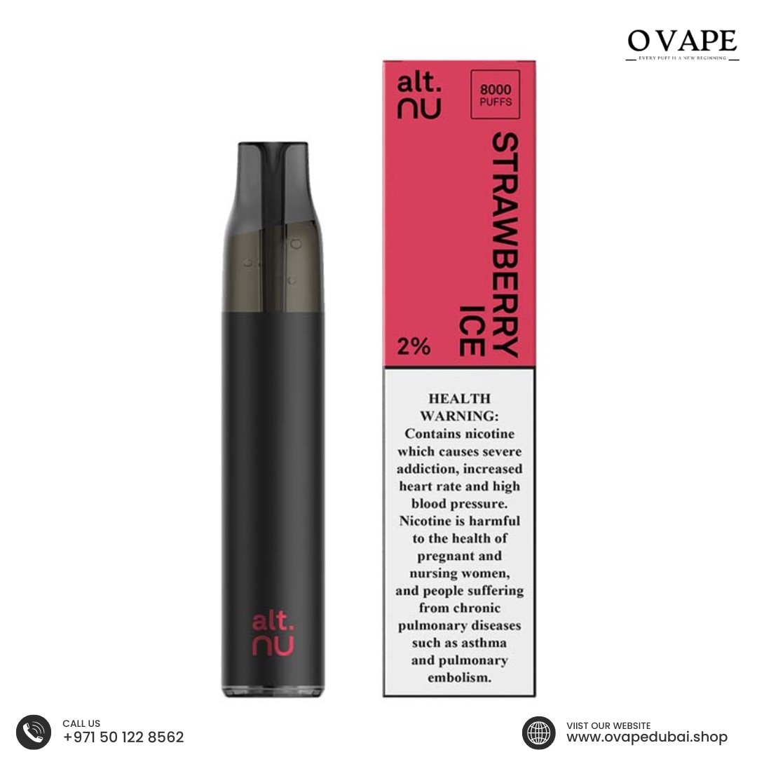 Alt nu Strawberry Ice 8000 puffs 20mg