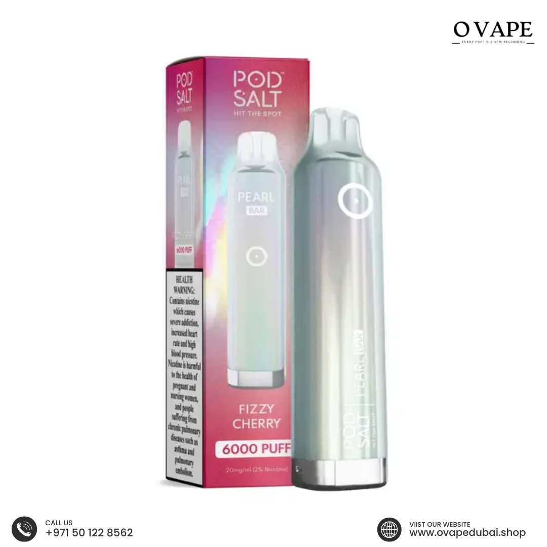 Pod Salt Pearl Bar Fizzy Cherry 20mg_ml-6000 Puffs